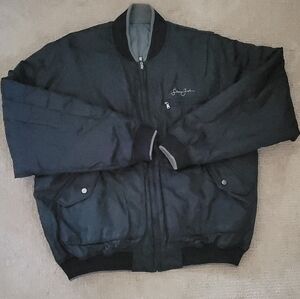 Sean Johns Reversible Men's Black Bomber Jacket